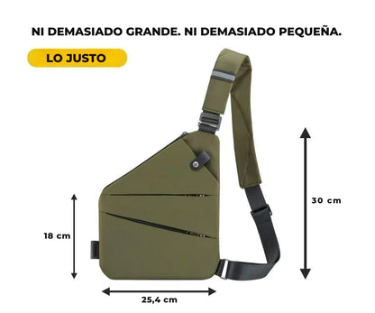 BANDOLERA+ Mochila de Viaje Antirrobo