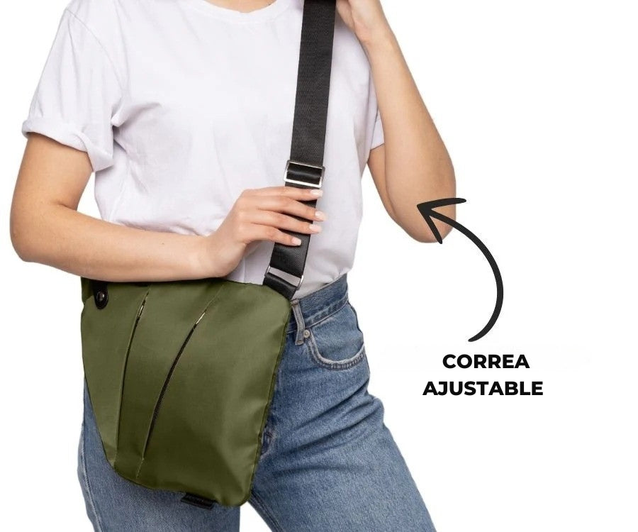 BANDOLERA+ Mochila de Viaje Antirrobo
